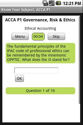 免費下載教育APP|ACCA P1 Govern, Risk & Ethics app開箱文|APP開箱王