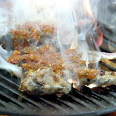 Grilled Quail with Bacon Barbecue Glaze