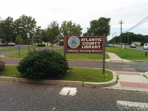 Atlantic County Library Entrance Sign