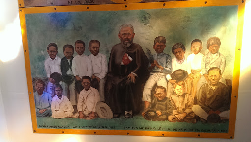 Father Damien the Leper Mural