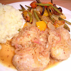 Pork With Maple Mustard Sauce