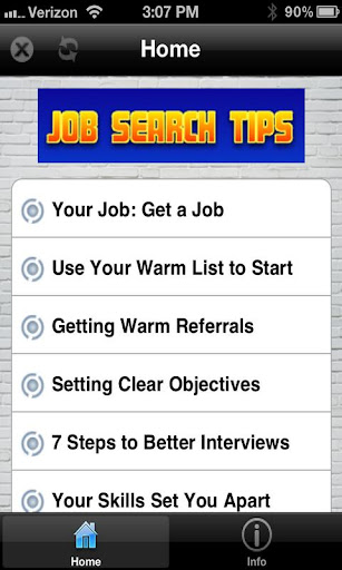 【免費商業App】Job Search Tips!-APP點子