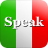 Speak Italian mobile app icon