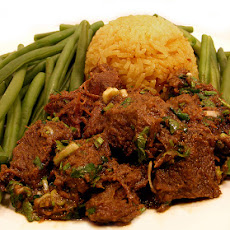 Jamaican Curry Beef Ribs With Papaya & Mango