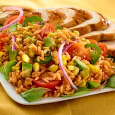 Rice & Corn Salad With Chicken