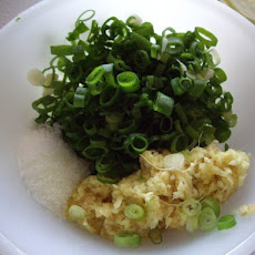Ginger Scallion Oil aka Magic Sauce
