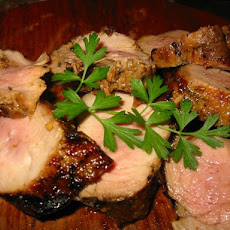 Sweet and Spicy Grilled Pork Tenderloin