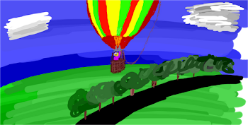 Draw My Thing in 5 minutes (Hot Air Balloon)