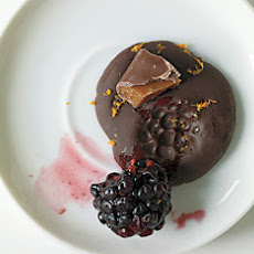 Mixed-Berry Chocolate-Toffee Bites