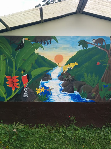 Mural Escuela De Los Lagos