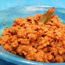 Curried Red Lentil Dahl
