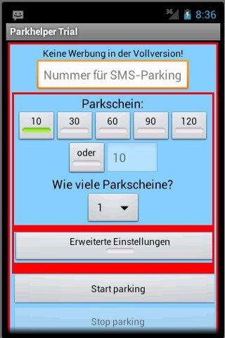 Parkhelper trial