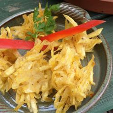 Aranitas (Shredded Green Plantain Patties)