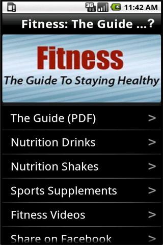 Fitness: The Guide ...