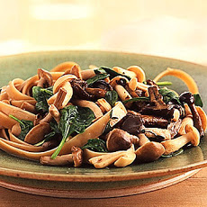 Pasta with Wild Mushroom Sauce