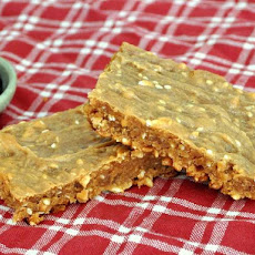 Peanut Butter Sesame Breakfast Bars