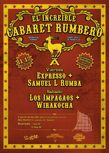 El Cabaret Rumbero!!!!