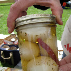 Shannons Spicy  Pickled Eggs