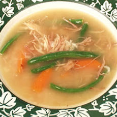 Aunt Wanda's Turkey Carcass Soup