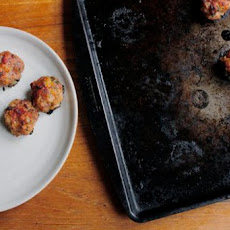 Tomato-glazed Cocktail Meatballs With Bacon