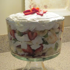 Fantastic Strawberry-Banana Trifle