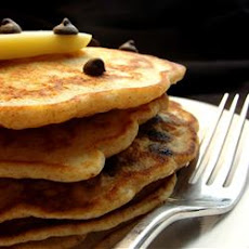 Lighter Chocolate Chip Pancakes