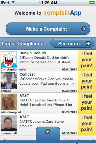 ComplainApp - consumer help
