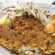 Cracker-and-Parmesan-Crusted Fish Fillets
