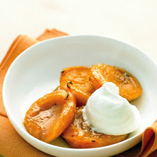 Broiled Apricots with Ginger Whipped Cream
