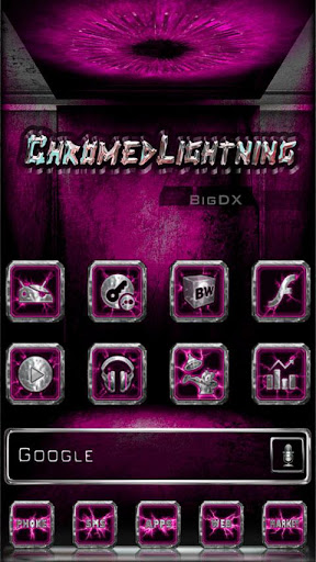 Chromed Lightning Multi Pink