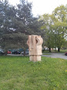 Skulptura U Telefonní Ústředny