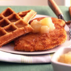 Chicken and Honey-Buttered Waffles