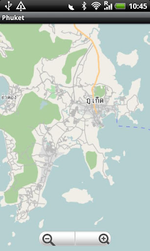 Phuket Street Map