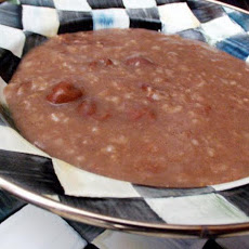 Maple Oatmeal and Dried Fruit and Sweet Spices