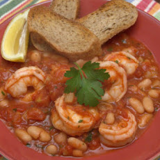 Easiest Shrimp Cassoulet