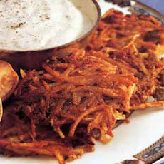 Hungarian Porcini-Potato Latkes