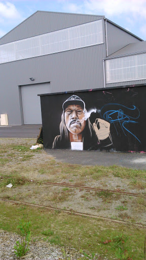 Le Fumeur Street Art