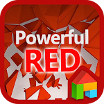 Powerful RED dodol theme Apk