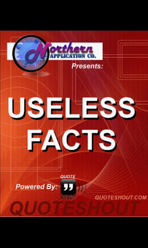 Useless Facts 2012 - Free