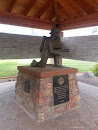 Volunteer Fireman Tribute Statue