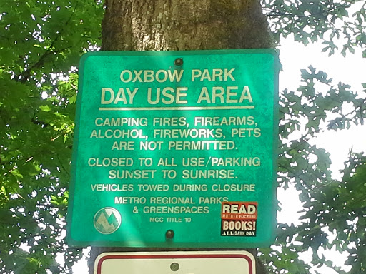 Oxbow Park North Entrance