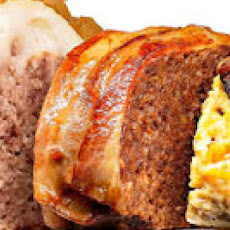 Bacon-Wrapped Beef Meatloaf