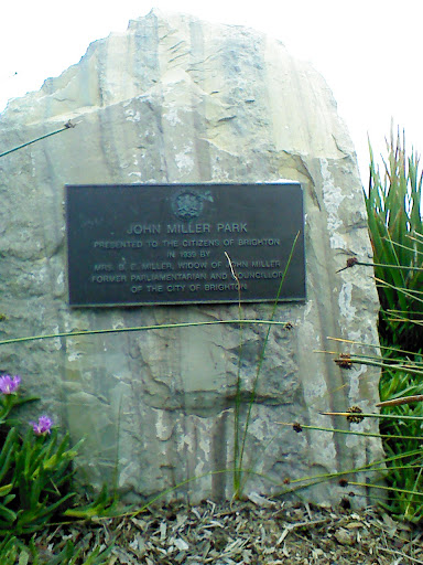 John Miller Park Memorial