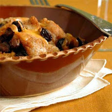 Bread Pudding with Colby Cheese