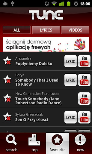 【免費娛樂App】Tune.pl - teksty piosenek-APP點子