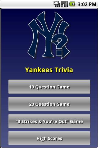 Yankees Trivia