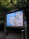十神山生活環境保全林案内図