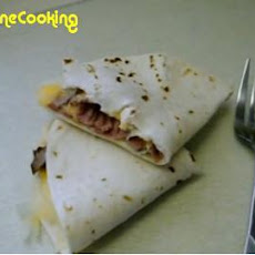 Solar Cooked Quesadilla