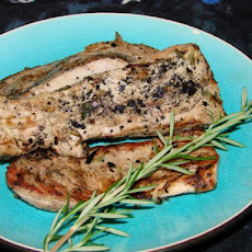 Grill Pork With Rosemary and Lavender