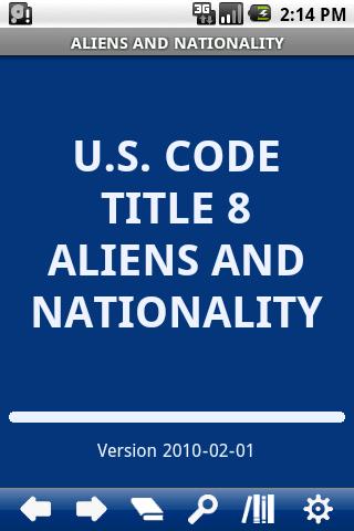 USC T.8 Aliens and Nationality